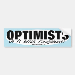 OPTIMISTKLISTERMÄRKE BILDEKAL