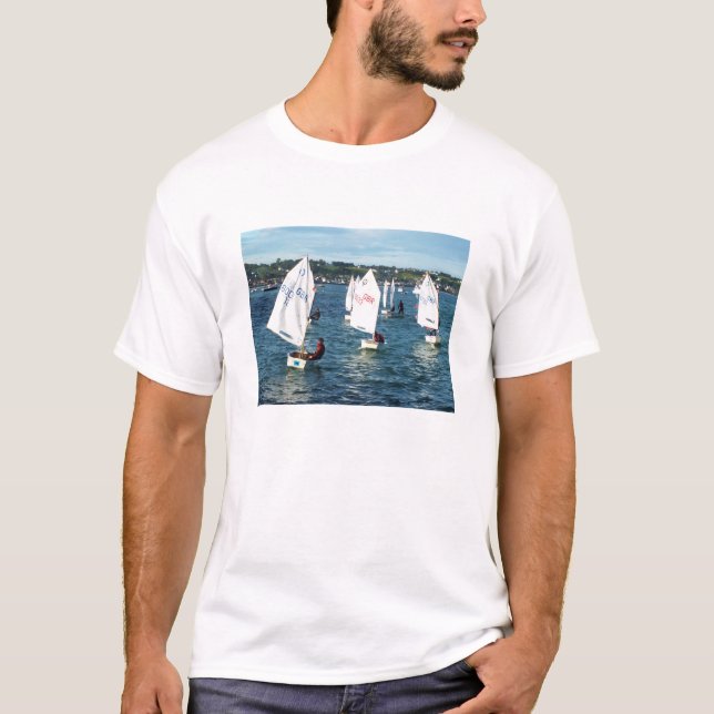 Optimists dinghies t-shirt (Framsida)