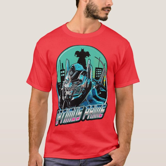 optimus prime t shirt (Framsida)