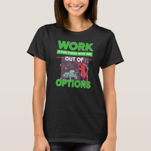 Optionshandlare Lagrar Marknadsinvesteraralternati T Shirt