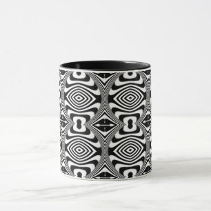 Optisk bild 10 Abstrakt design Mugg