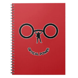 Optisk effekt anteckningsbok