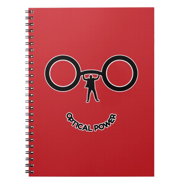 Optisk effekt anteckningsbok (Framsidan)