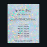 Optisk FAUX-bestigning struktur Flygblad<br><div class="desc">skönhetssalon professionell konstnärer</div>