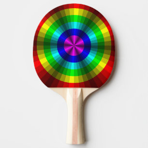Optisk fiktiv jokerpingpong för Illusion Rainbow P Pingisracket