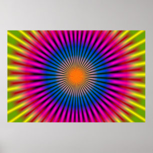 OPTISK HYPNO DISK RETANGULAR POSTER