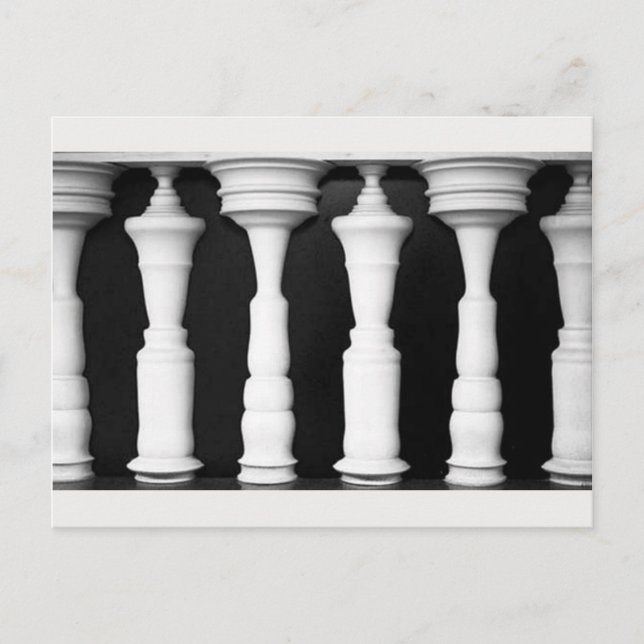 OPTISK ILLUSION #101 VYKORT (Framsida)