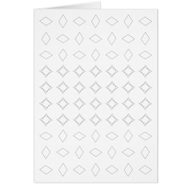 optisk illusion 111 bis hälsningskort (Framsidan)