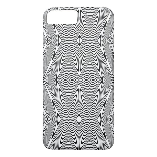 Optisk Illusion 13 Abstrakt Design Case-Mate iPhone Skal (Baksida)