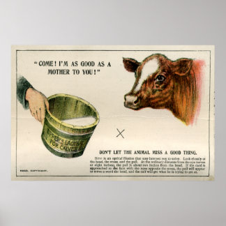 Optisk illusion, 1896 poster