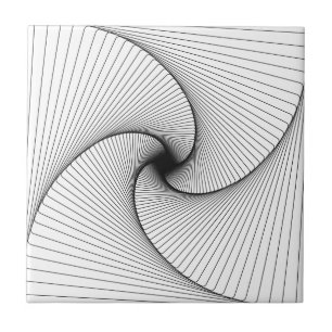 Optisk illusion #1 kakelplatta