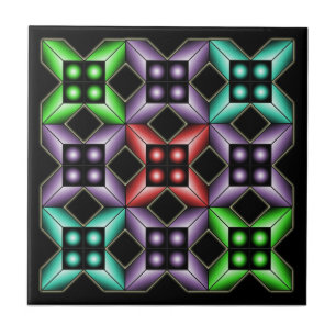 Optisk illusion 1 kakelplatta