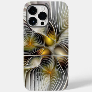 Optisk illusion Abstrakt 3D-fraktal med djup