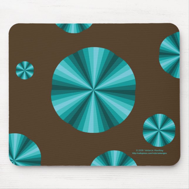 Optisk illusion Aqua Musmattor (Framsidan)