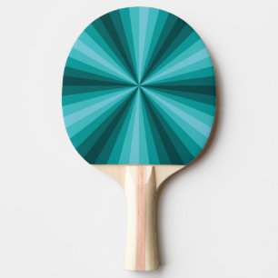 Optisk Illusion Aqua Ping Pong Paddle Pingisracket