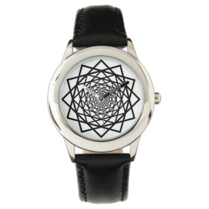 Optisk Illusion Armbandsur