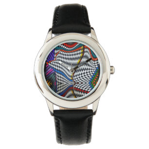 Optisk Illusion-bevakning Armbandsur