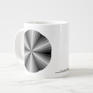 Optisk Illusion Black Specialty Mugg Jumbo Mugg