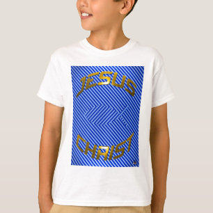 Optisk illusion för JESUS fisk T-shirt