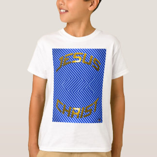 Optisk illusion för JESUS fisk T-shirt