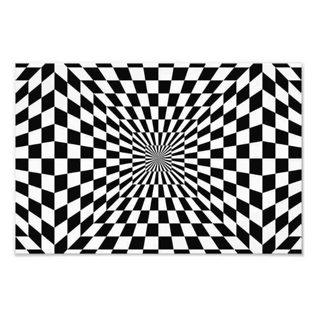 Optisk illusion för kretskort fototryck (Framsidan)