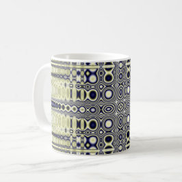 Optisk Illusion Fractal Kaffemugg