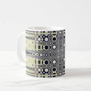 Optisk Illusion Fractal Kaffemugg