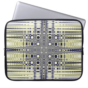 Optisk Illusion Fractal Laptop Fodral