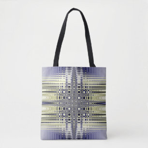 Optisk Illusion Fractal Tygkasse