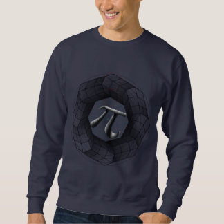 Optisk Illusion Geometric Pi-symbol π Sweatshirt