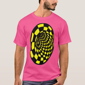 Optisk Illusion Hål T Shirt