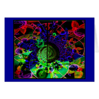 "Optisk illusion ", Hälsningskort