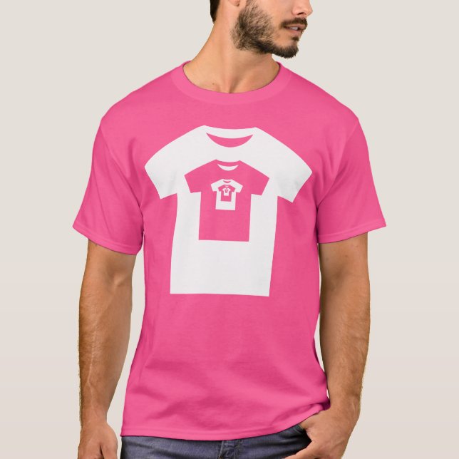 Optisk Illusion I En Trippy T Shirt (Framsida)