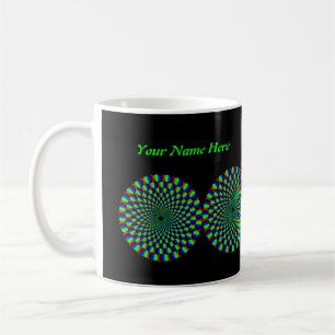Optisk illusion kaffemugg