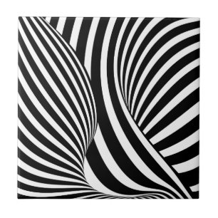 Optisk illusion kakelplatta