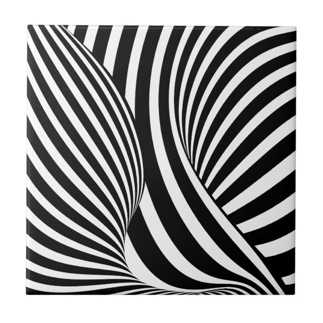Optisk illusion kakelplatta (Framsidan)