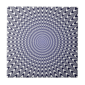 Optisk illusion kakelplatta