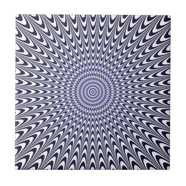 Optisk illusion kakelplatta (Framsidan)