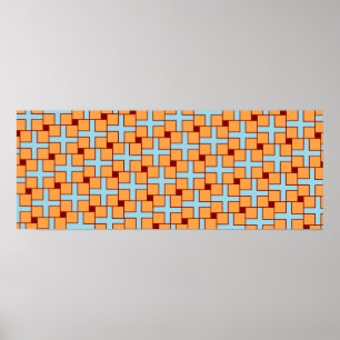 Optisk Illusion Kor-punkter Phantasm Delusion Poster