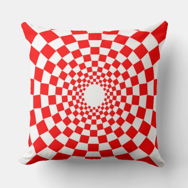 OPTISK ILLUSION KUDDE (Framsida)