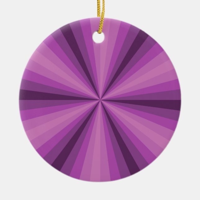 Optisk Illusion Lila Ornament (Framsidan)