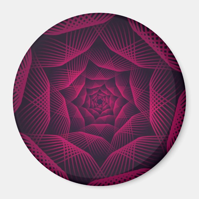 Optisk Illusion Magnet (Framsidan)