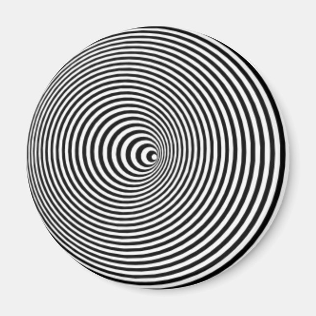 Optisk Illusion Magnet (Framsidan)
