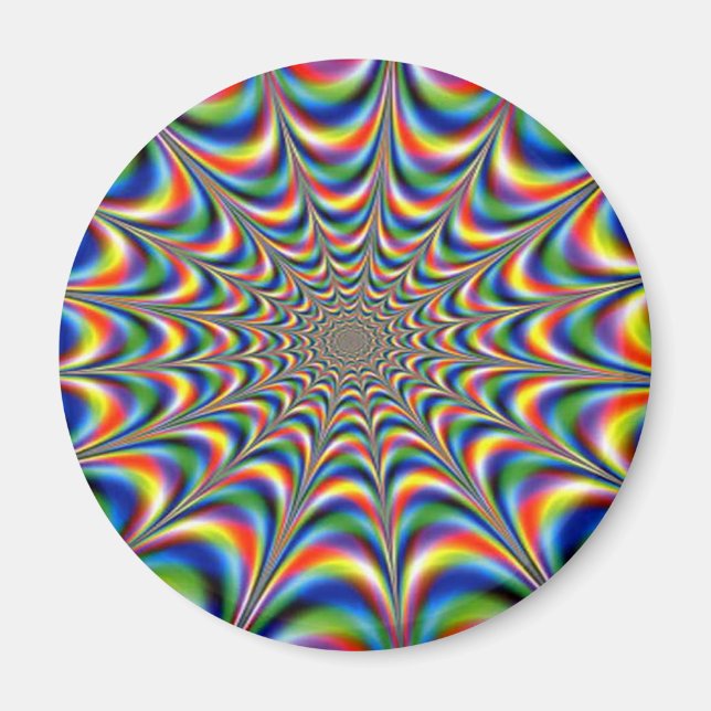 OPTISK ILLUSION MAGNET (Framsidan)
