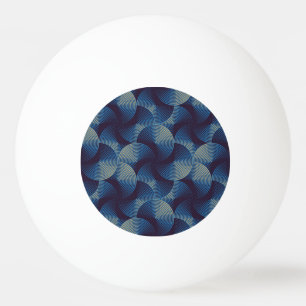 Optisk illusion med metallcirklar, sömlös patron pingisboll