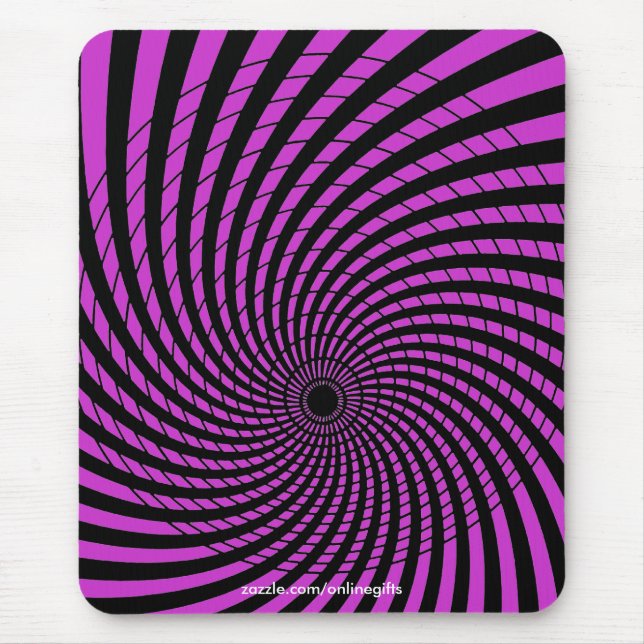 OPTISK ILLUSION Mousepad Musmatta (Framsidan)
