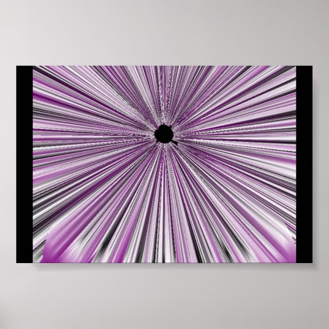 Optisk Illusion Poster (Framsidan)