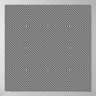 Optisk illusion poster