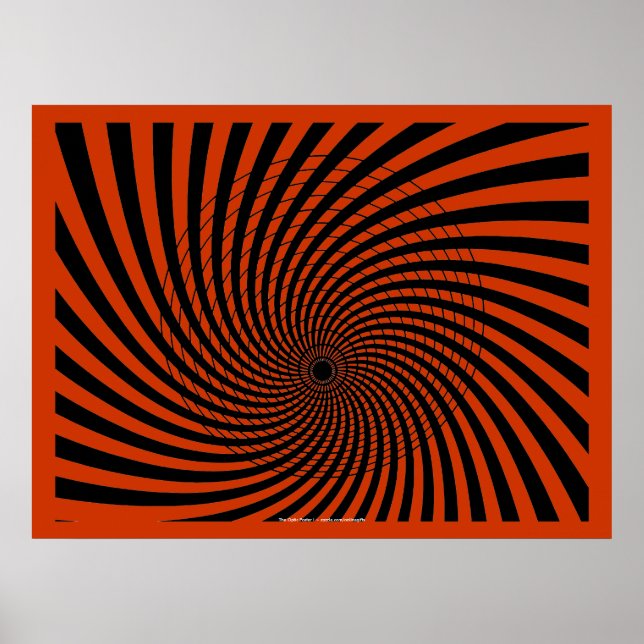 OPTISK ILLUSION Poster I (Framsidan)