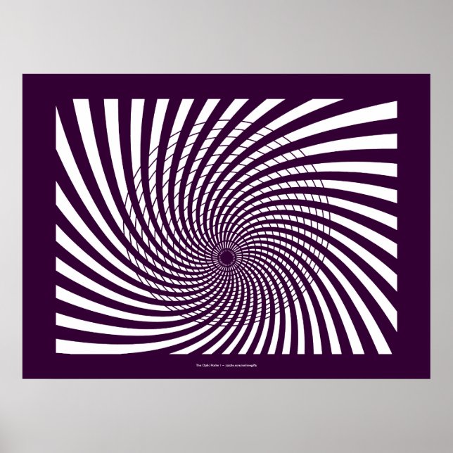 OPTISK ILLUSION Poster I (Framsidan)